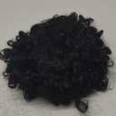 karlery Adult Men Women Afro 70s 80s Short Curly Black Rocker Party Wig California Halloween Costume Cosplay Wig