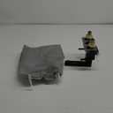 Friho Matte Black Bathroom Sink Faucet, 4 inch Bathroom Faucets for Sink 3 Hole with Water Hoses and Pop up DrainStainless Steel 2-Handle Centerset Bathroom Faucet for Vanity RV Restroom, FR2DST201B