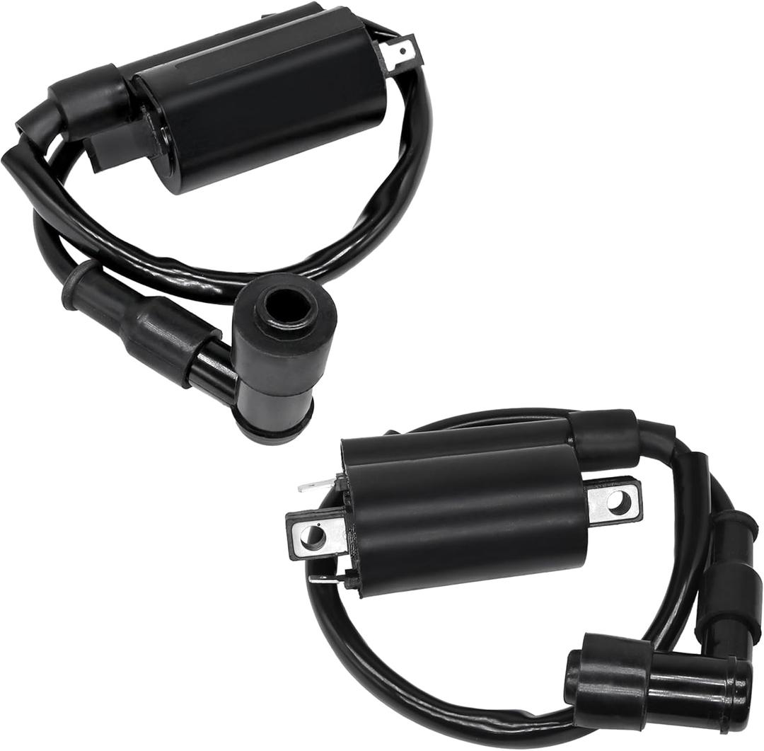 2PCS Ignition Coil Fit for Kawasaki Mule 3010 4010 2510 2500 2520 3000 3020 4000 4010 KAF 620 650 FD620D FD611V FD661D FD440V FD501D FD501V VN 800 Vulcan Coil Replace 21121-2083 21121-2064 AM120732