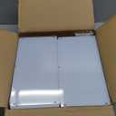 Rotating Bookshelf, 360 Degree Revolving Bookcase, 4-Tier Spinning Bookshelf, Clear Acrylic & Solid Wood Rotating Bookcase for Kids Playroom, Bedroom and Living Room, Square