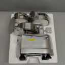 VEVOR Commercial Burger Patty Maker, Hamburger Beef Patty Maker with 3 Convertible Mold(4/5/6-inch), Heavy Duty Stainless Steel Burger Press Machine, Meat Forming Processor with 1500 Pcs Patty Papers : Patio, Lawn & Garden