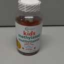Methylated Multivitamins Gummies for Kids, 120 Count | Sugar Free Orange Flavored | 20-in-1 Complete Formula with DHA, Lutein, Probiotics, B12, Folate & More | Essential Vitamins & Minerals | Non-GMO, BBD 09/09/2027