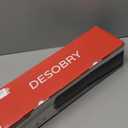 Desobry 16 inch Sound Bar for Smart TV, Small Soundbar with Surround Sound System, Bluetooth Sound Bar with HDMI/ARC/AUX/Coaxial/Optical/USB, Soundbar Speaker for Projector, TV, PC, Table Mountable