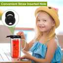 2 Pack Magic Bullet Blender Cups, Tall 22oz Cup with Flip Top To-Go Lid & 4 Fins Cross Blade Blender Replacement Parts, Replacement Cup Mug with Handle Compatible with Magic Bullet 250w MB1001