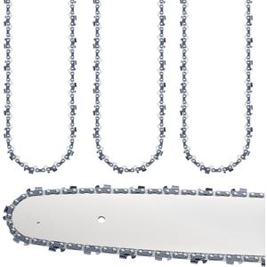 16" Chainsaw Chains Replacement for Makita XCU03,XCU04,XCU09,DUC400,EA3200S,EA3201S,EA3500S, EA3501S,GCU03Z,E-00240 Saw Chains 56 Drive Links,3/8" LP Pitch,0.043"Gauge,Chain Saw Blade (3 Packs)
