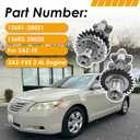 13601-28021 13602-28020 Engine Balance Shaft Set Compatible with Corolla Solara Matrix Camry tC 2AZ-FE 2.4L