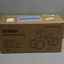 SEREED Baby Balance Bike for 1 Year Old Boys Girls 12-24 Month Toddler Balance Bike, 4 Wheels Toddler First Bike, First Birthday Gifts (Blue New)