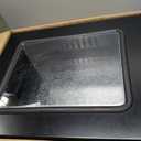 EV Charger Enclosure IP65 1.0mm Steel 23.6x19.6x7.8 | Universal wall-mounted metal cabinet fits Tesla and home electric vehicle chargers. Features tempered glass and vented base.