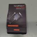 DriverGenius SerialPulseX USB-C to Serial RS232 DB9 Adapter with 9 x LED Indicators - Prolific PL2303GC - Compatible with Windows 11, macOS 15, Linux (USB232A-E-C, 3ft/1m)