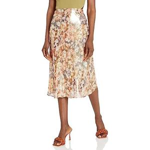 Club Monaco Women's Sunset Floral Skirt, Size 10