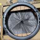 ELITEWHEELS Road Bike Carbon Wheels 700c Clincher 38/50/55/60/82mm Carbon Wheelset Tubeless Ready Cycling Wheel U Shape