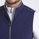 PUMA Golf Men's Cloudspun Fleece Hybrid Vest - Bn (Blue, S)