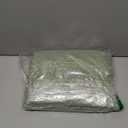 Anmao Vintage Sage Green Lace Curtains 84 Inches Long 2 Panels Sets, Romantic Light Filtering Semi Sheer Floral Thick Lacy Curtain Drapes for Living Room and Bedroom, Each Panel 55W x 84L, Sage Green