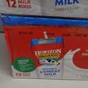2 x Horizon Organic Shelf Stable 1% Lowfat Milk Boxes, 8 fl oz, 12 Count - 8g Protein per Serving, USDA Organic UHT from Pasture-Raised Cows, Ready to Drink for Lunchbox, Travel, or On-the-Go, No Refrigeration Needed