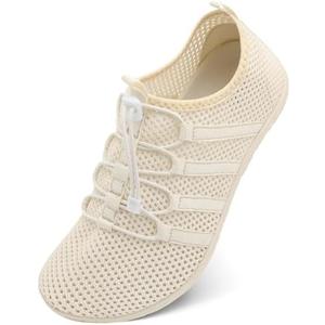 JIASUQI Athletic Hiking Beach Water Shoes Barefoot Aqua Swim Sports Walking Shoes for Women , 10-11