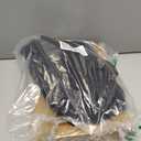 Jetec 4 in 1 17.7 Inch Giant Inflatable Christmas Ball PVC Christmas Ornaments Ball Connected and Fixed Outdoor Indoor Decorations Xmas Blow up Ball for Yard Lawn Holiday (Gold)