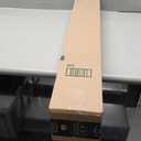 GORILLA GRIP 100% Waterproof All-Season WeatherMax Doormat US Designed Natural Rubber, Stain and Fade Resistant, Low Profile Indoor Outdoor Door Mats, Easy Clean Patio Mat, 17x29, Modern Latte