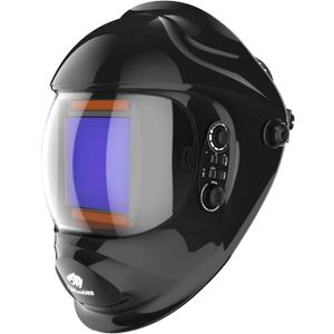 TEKWARE Large Viewing True Color Solar Powered Auto Darkening Welding Helmet, 4 Arc Sensor Wide Shade Range 4/5-9/9-13 Welder Mask for Mig Tig Arc Grinding Plasma(Eclipse)