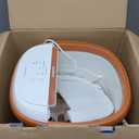 Carepeutic Touch Screen Oxy-Energized Water Jet Foot & Leg Spa Massager, Brown/White, 16 Lb