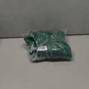 Pallene Faux Fur Plush Lumbar Christmas Throw Pillow Covers 12x20 Set of 2, Luxury Soft Fluffy Striped Decorative Pillow Covers for Sofa, Couch, Living Room, Christmas Green