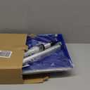 Snow Shovel for Driveway: 48" Ergonomic Dual D-Handles for Less Back Strain - Aluminum Wear Strip Cleaning Shovel - Lightweight and Portable Snow Removal Tool for Car Camping Outdoor