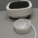 Portable Washing Machine, 16L Large Capacity Laundry Washer Cleaning for Underwear, Baby Clothes, Shirts,Small Delicates. Foldable Mini Washer and Dryer Combo for Apartment,Hotel,Camp,RV,Travel(Green)