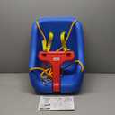 Little Tikes Snug 'n Secure Blue Swing with Adjustable Straps, 2-in-1 for Baby and Toddlers Ages 9 Months - 4 Years