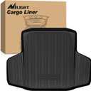 Nilight Cargo Mats for Honda Accord Sedan (Include Hybrid) 2023 2024 2025,All Weather Protection Heavy Duty Cargo Liners