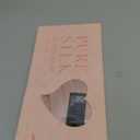 LitBear Silk Sleep Mask for Side Sleeper, Eye Mask Sleeping for Women Men 100% 22 Momme Pure Mulberry Silk, Face-Hugging Padded Eye Cover for Sleeping with Adjustable Band (Pink)