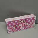 24 Designs Valentines Photo Booth Props Double Sided 11x5.5 Inch Valentine's Day Party Decorations for Photoshoot Photo Booth Props Waterproof Selfie Signs PVC for Galentines Wedding Party Supplies