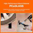 FICS Car Phone Holder for Hyundai Sonata 2024, 2025, 2026 with 12.3 Cluster  Custom-Fit Mount for Seamless Display Integration, Interior Accessories for Navigation Use, Stable Driving View