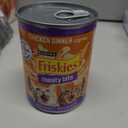 Friskies Meaty Bits Chicken Dinner Chunks in Gravy Canned Wet Multi Cat Food, 13.5-oz can, 12 count