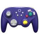 NYXI Warrior Lite GameCube Switch Controller for Switch/Switch 2/PC/iOS/Android, Hall Effect Joystick/Trigger, Micro Mechanical Switch A/B/X/Y, Mppable Button, Vibration, Turbo (Purple)