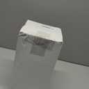 WHJY 1/2 Gallon Glass Jars with Wood Lids Flour Sugar Storage Containers for Kitchen Pantry Large Airtight Clear Canister for Coffee Bean Snacks Dried Goods