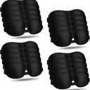 Bonuci 20 Pack Sleep Mask Blackout 3D Eye Mask for Ultralight Sleeping Night Blindfold Eye Covers with Adjustable Strap for Men Women Travel Gift Back and Side Sleeper (Black Bulk)