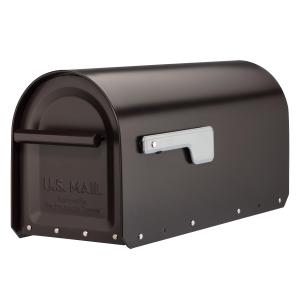 Architectural Mailboxes Sequoia Post Mount Mailbox, Rubbed Bronze, Large