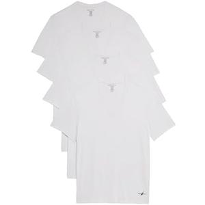 Nautica Men's 4-Pack Cotton Limited Edition V-Neck T-Shirts Size Large