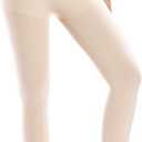 MD Shapewear for Women Tummy Control Seamless High Waisted Light Compression Footless Tights Leggings L