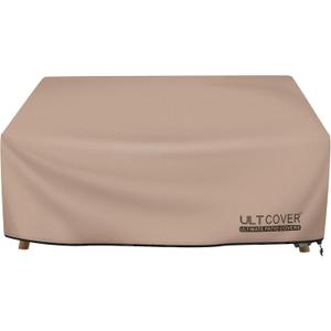 ULTCOVER Waterproof Outdoor Deep Seat Sofa Bench Cover 76W x 40D x 35H inch Patio Furniture Couch Cover