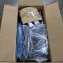 COLAMY Office Chair with Retractable Footrest, Ergonomic High Back Design Executive Computer Desk Chair with Removable Lumbar Pillow, 90 -135 Reclining, Thick Bonded Leather for Home Office Work, Black