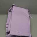 BreathableBaby Breathable Mesh Liner for Full-Size Cribs, Classic 3mm Mesh, Lavender (Size 4FS Covers 3 or 4 Sides)