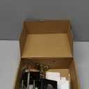 2 Pack Exterior Door Handle with Single Cylinder Deadbolt,Front Door Handle and Deadbolt Set,Matte Black Keyed Alike Heavy Duty Door Lever Locksets Right & Left Sided Doors