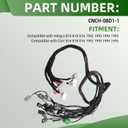Engine Wiring Harness Compatible with Integra Civic B16 B18 D16 OBD1 1992-1995 B/D Series Budget Tucked CNCH-0BD1-1