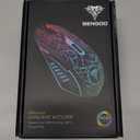 BENGOO Gaming Mouse Wired, Ergonomic Gamer Laptop PC Optical Computer Mice with RGB Backlit, 4 Adjustable DPI Up to 3600, 6 Programmable Buttons for Windows 7/8/10/XP Vista Linux -Black