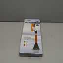 EcoNour 27" Aluminum Ice Scrapers for Car Windshield | Car Window Scraper and Snow Brush with Ergonomic Foam Grip Winter Accessories (Orange)