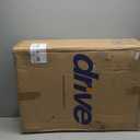 Drive Medical 795BU Duet Folding Transport Wheelchair and Rollator Walker, Burgundy