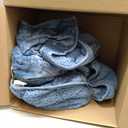 Cottonblue Sherpa Weighted Blanket for Adults Twin Size 15 lbs, Soft Fleece Weighted Throw Blankets 48x72 Inches, Fuzzy Flannel Heavy Blanket Machine Washable for Bed Calming Relaxing, Slate Blue