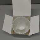 Rotating Pen Holder for Desk, 5 Slots Unique White Desk Organizer Easthetic Desktop Supplies and Accessories for Women Girls, Pencil Cup Caddy for Office Home Art Supply