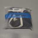 One Piece Swimsuit for Women Tummy Control Slimming Bathing Suit Color Block V Neck Swimwear (Black, XXL)