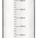 Glass Juice Bottles, 17 Oz Wide Mouth Reusable Borosilicate Glass Water Bottles Leak-Proof Stainless Steel Lid, Food Grade Safe, Fits in Cup Holder Juice Containers for Juicing, Gym